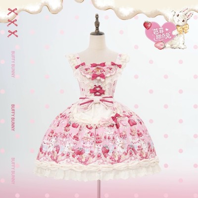 B.Dolly Buffy Bunny JSK and Apron Set(Pre-Order/Full Payment Without Shipping)